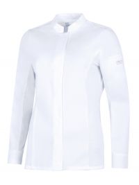 Hochwertige Damen Kochhemden Weiß